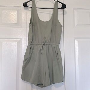 Abercrombie & Fitch Olive Green Romper